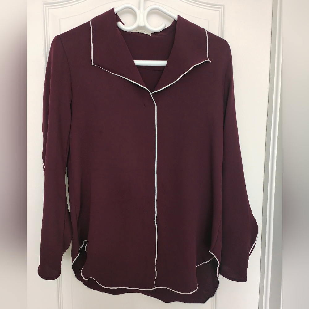 Babaton Aritzia blouse xs